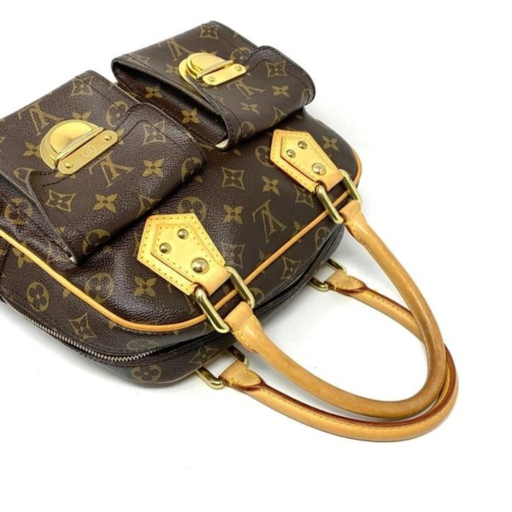 Louis Vuitton Monogram Manhattan PM Hand Bag - Picture 7 of 15